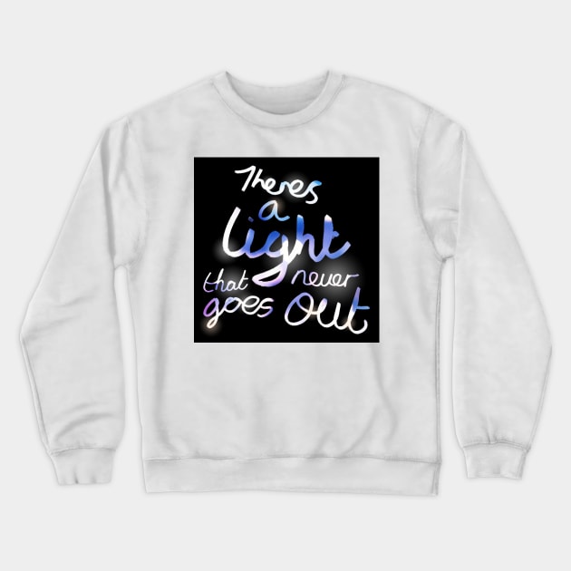 Kingdom Hearts Sora - There's a light that never goes out Crewneck Sweatshirt by GysahlGreens